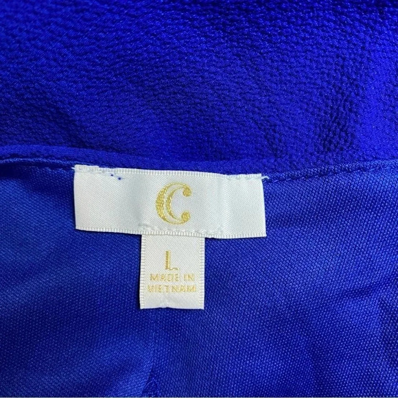 Charming Charlie L royal cold shoulder dress‎ - Picture 6 of 7